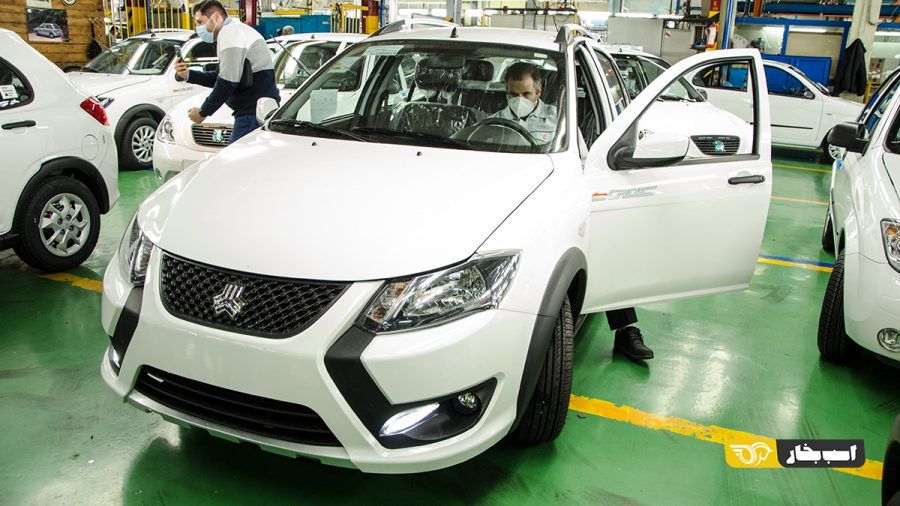 خط تولید سایپا کوییک S