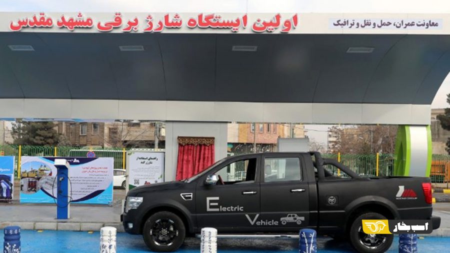 خودروی برقی مپنا پیکاپ الکتریکی مکو