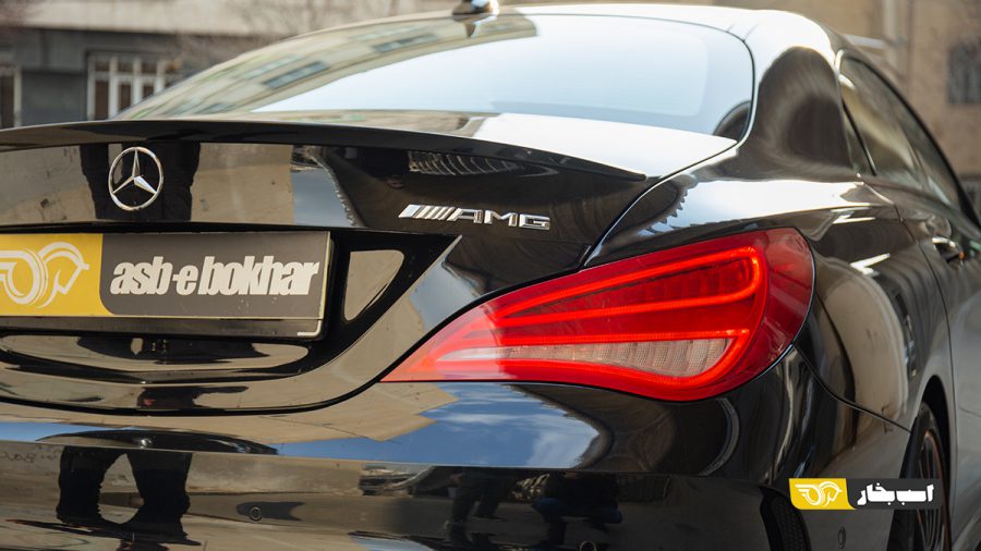 تست مرسدس بنز CLA 45A AMG سری MEC
