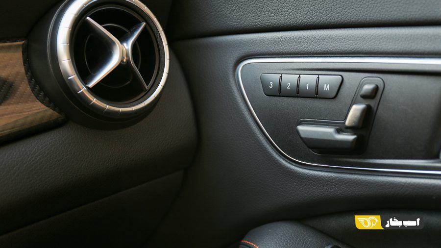 تست مرسدس بنز CLA 45A AMG سری MEC