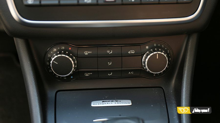 تست مرسدس بنز CLA 45A AMG سری MEC