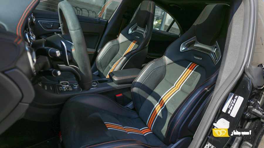 تست مرسدس بنز CLA 45A AMG سری MEC