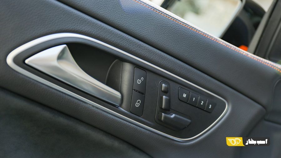 تست مرسدس بنز CLA 45A AMG سری MEC