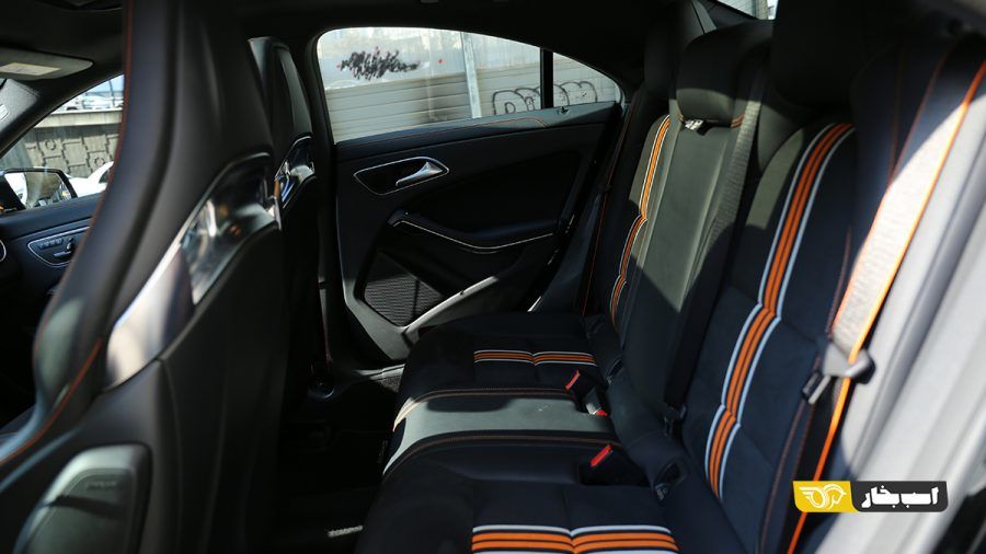 تست مرسدس بنز CLA 45A AMG سری MEC