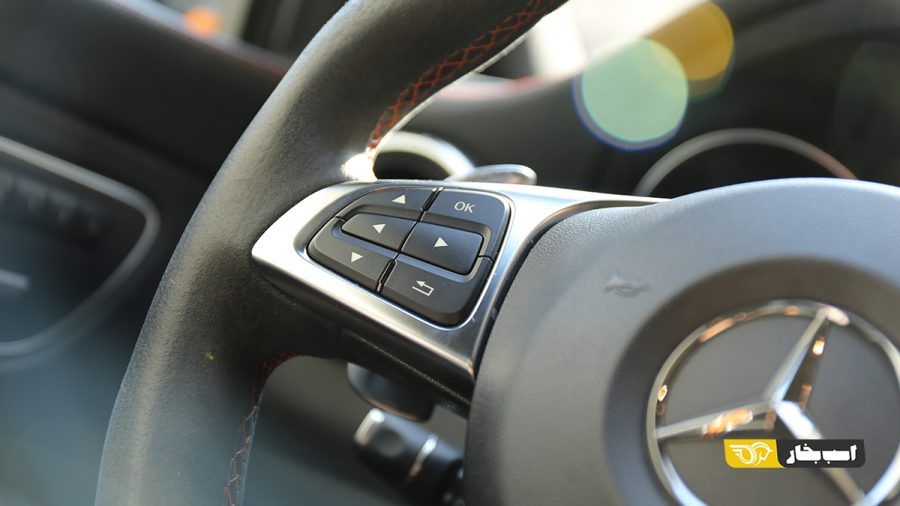 تست مرسدس بنز CLA 45A AMG سری MEC