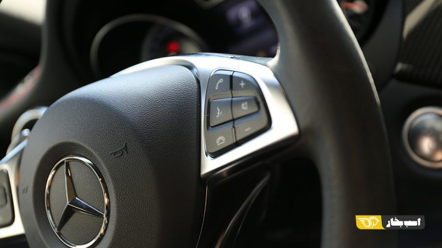 تست مرسدس بنز CLA 45A AMG سری MEC
