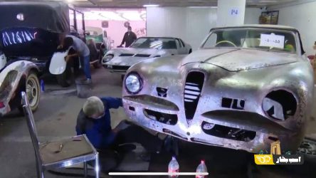 خیانت در امانت بنیاد مستضعفان با تخریب خودروهای کلاسیک + تصاویر