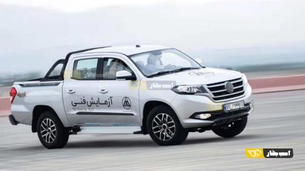 آزمایش های فنی پیکاپ ماموت خودرو آغاز شد + تصاویر