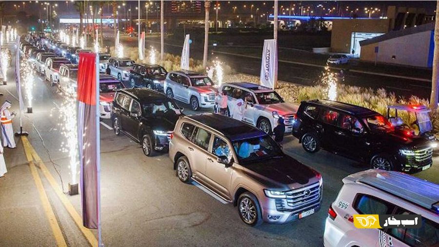 لندکروزر سری 300 پلیس دوبی