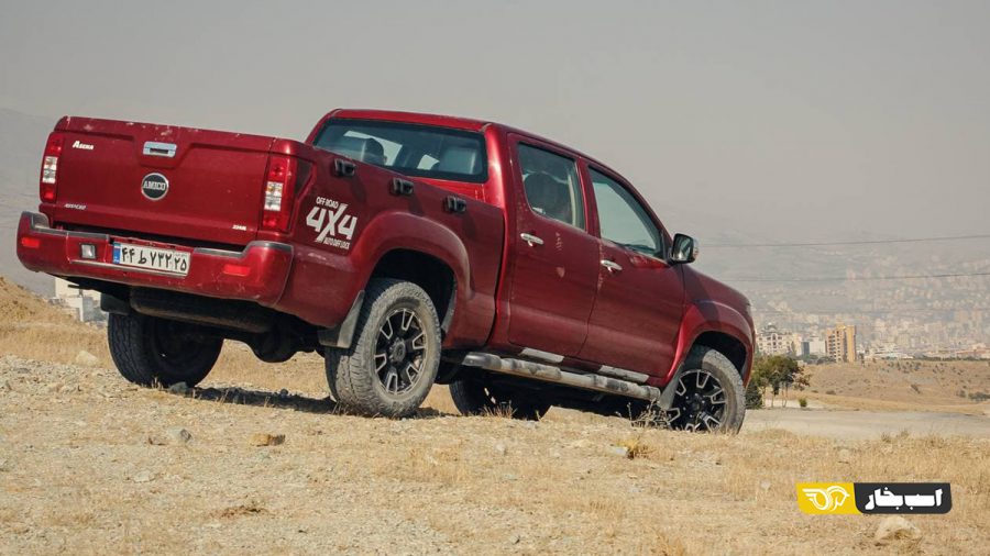 تست آفرود آمیکو آسنا دنده ای