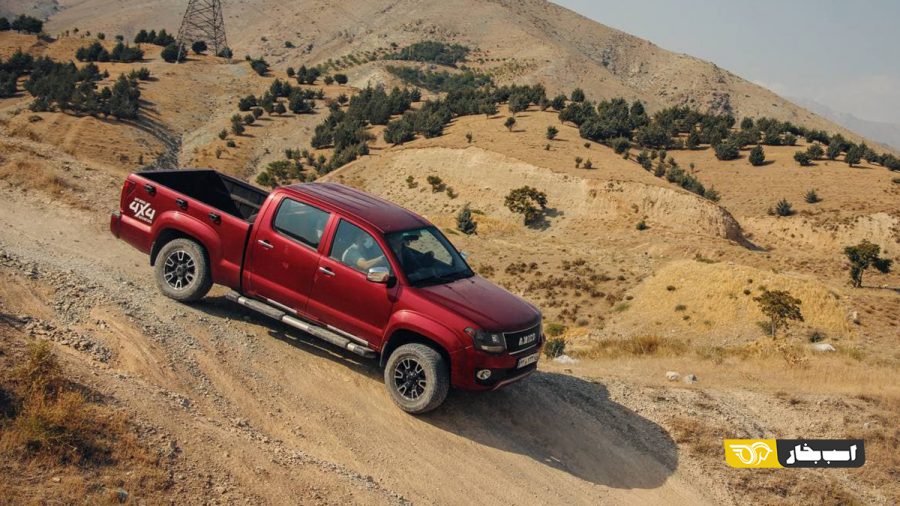 تست آفرود آمیکو آسنا دنده ای