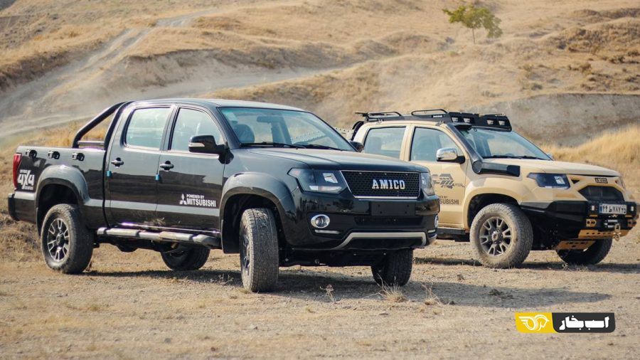 تست آفرود آمیکو آسنا دنده ای