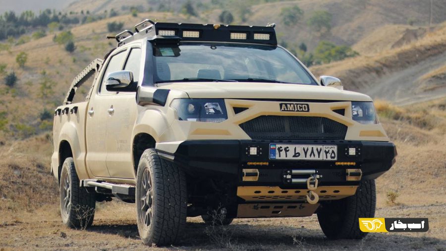 تست آفرود آمیکو آسنا دنده ای