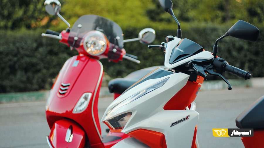 هوندا کلیک و وسپا VXL