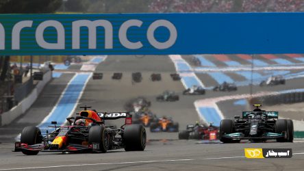 فرمول 1 فرانسه، راند هفتم پیروزی استراتژیک مرد هلندی