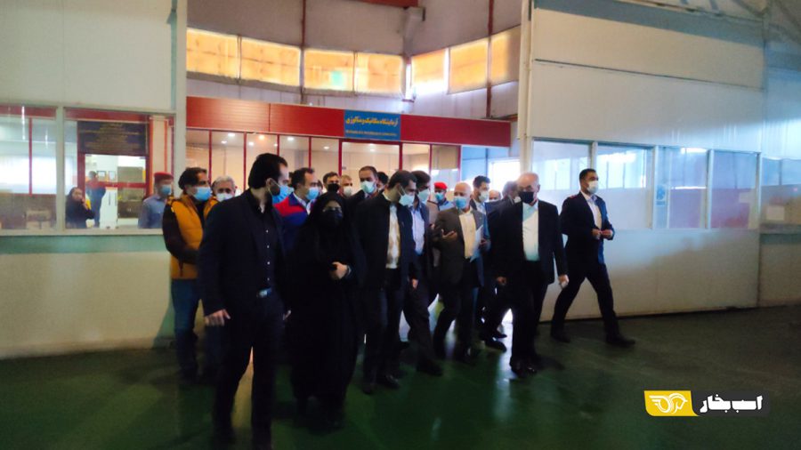 بازید مشاور رئیس جمهور از ارس خودرو دیزل