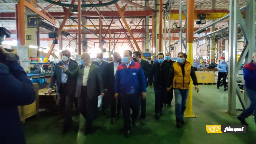 بازید مشاور رئیس جمهور از ارس خودرو دیزل