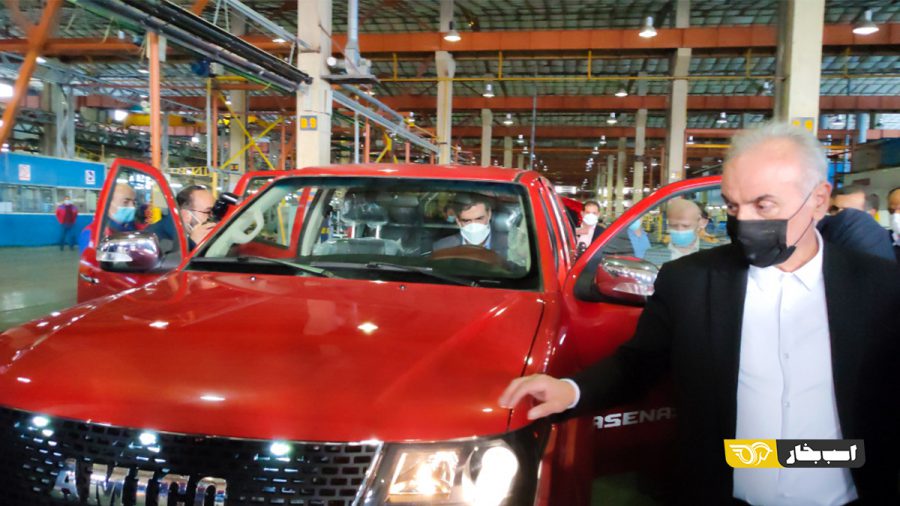 بازید مشاور رئیس جمهور از ارس خودرو دیزل