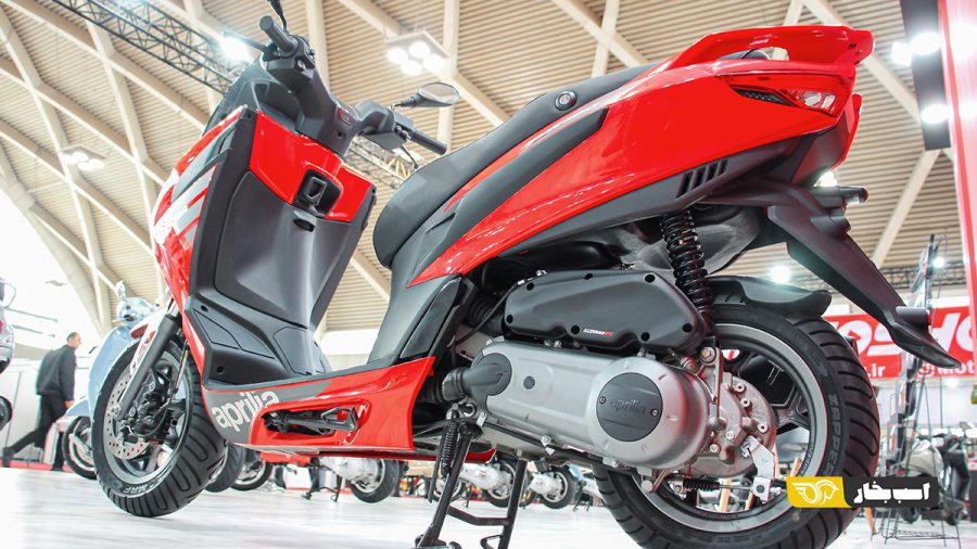 آپریلیا SXR 160 + مشخصات فنی و قیمت