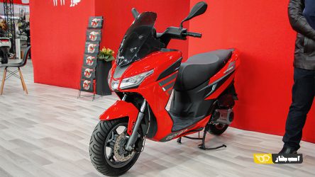 آپریلیا SXR 160 + مشخصات فنی و قیمت