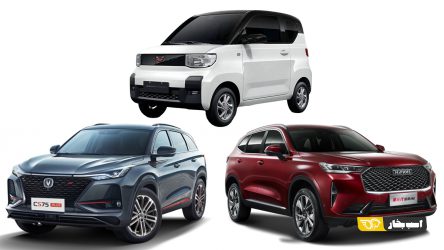 پرفروش ترین خودروهای چینی 2021