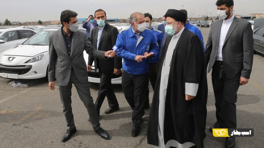 بازدید سر زده سید ابراهیم رئیسی از ایران خودرو