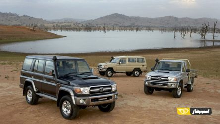 توقف سفارش گذاری لندکروزر سری 70