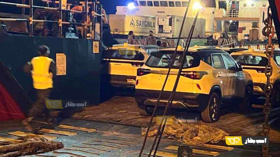 وارداتی های کیا در بندر لنگه تخلیه شدند
