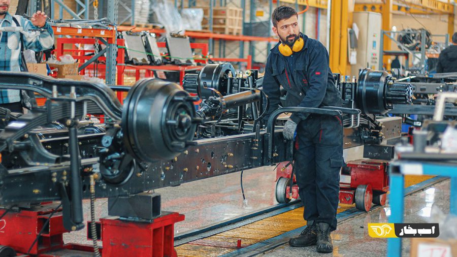 ویدیوی خط تولید کامیونت های FAW در سیبا موتور