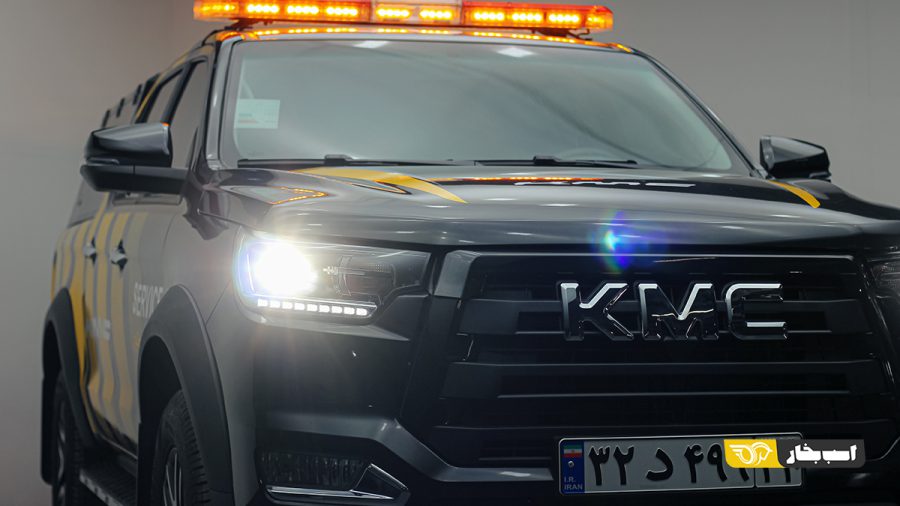 پیکاپ KMC T8 در ناوگان امدادی کرمان موتور