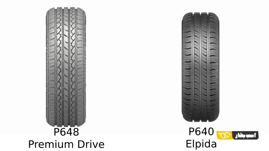 لاستیک های بارز P640 و P648