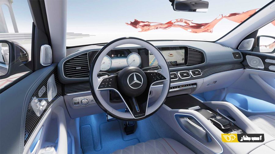 کابین مرسدس بنز GLS مدل ۲۰۲۴