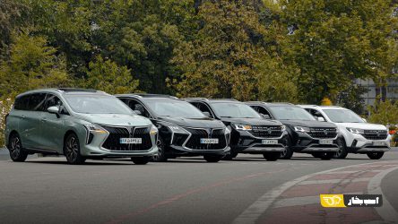 لوکس ترین خودرو چینی در تشریفات ایران اکسپو