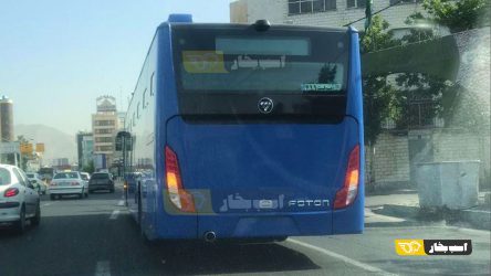 اتوبوس شهری فوتون C12 در حال تست فنی رؤیت شد