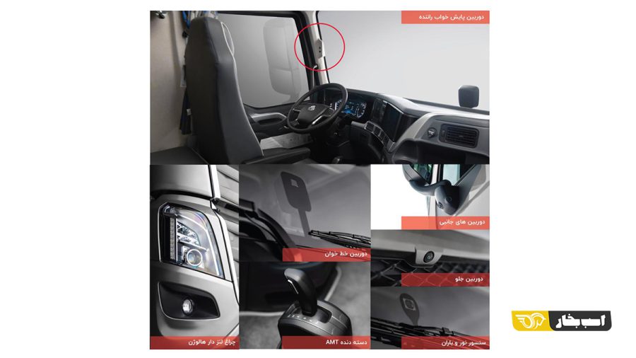 فروش کامیون باری دافران h7