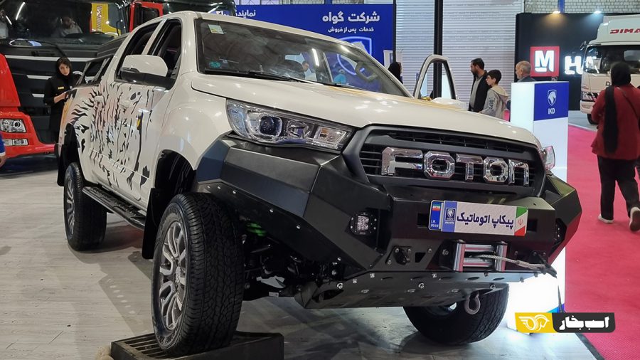 غرفه ایران خودرو دیزل در نمایشگاه خودرو تبریز 