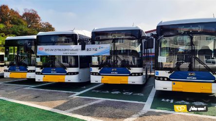 اتوبوس eBus9 بی وای دی در کره جنوبی