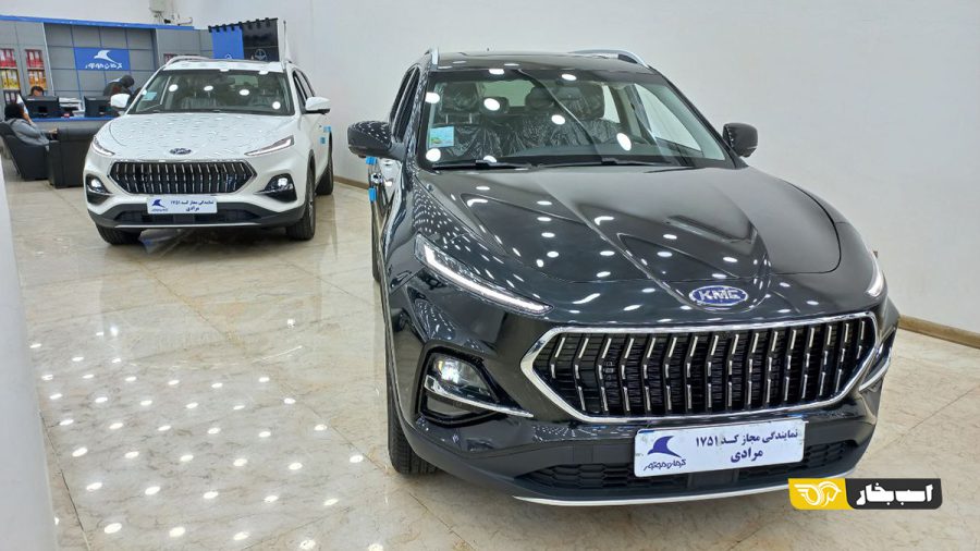 ثبت نام کی ام سی X5 در نمایندگی ۱۷۵۱ کرمان موتور