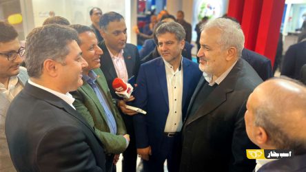 بازدید وزیر از غرفه بارز در نمایشگاه تحول