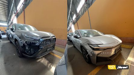 ترخیص تویوتا BZ3 و راو4 در گمرک