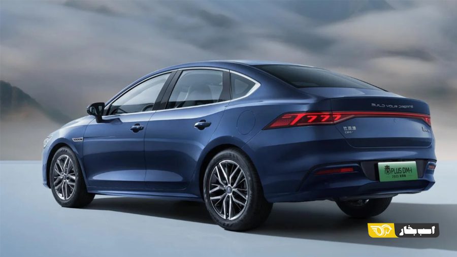 نمای عقب byd شین پلاس