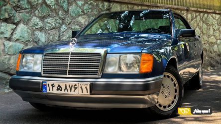 بنز W124 کوپه ؛ کپل جذاب آلمانی + ویدیو معرفی