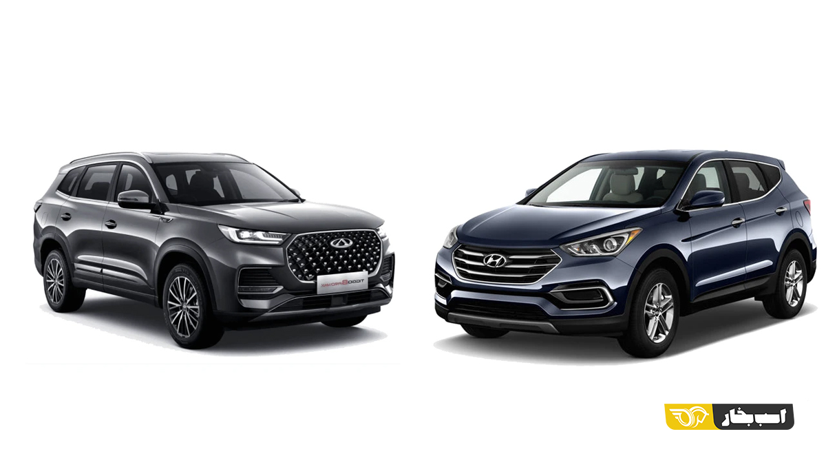 سانتافه 2017 و تیگو 8 پرو