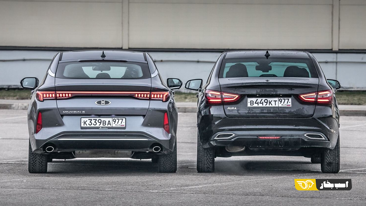 کی ام سی J7 و لادا آئورا