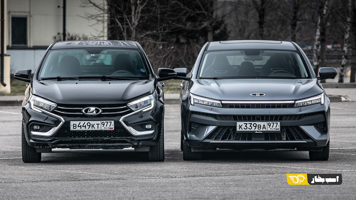 کی ام سی J7 و لادا آئورا