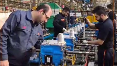 رکوردشکنی سایپا آذربایجان در تولید گیربکس و پمپ هیدرولیک فرمان