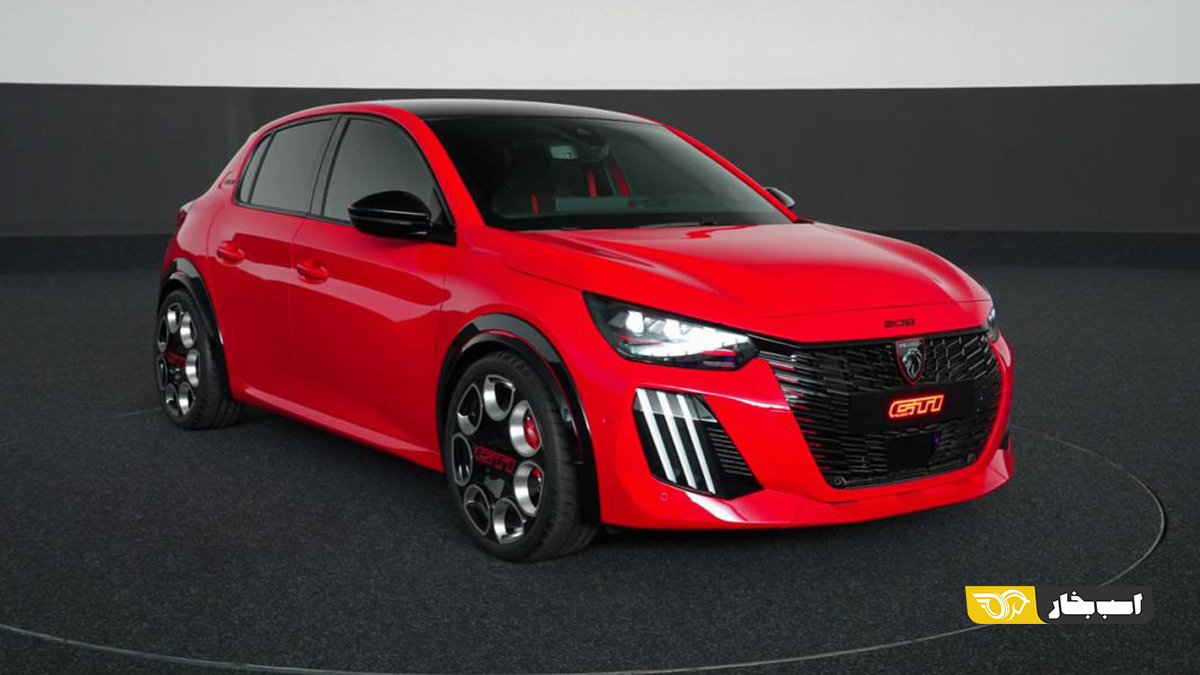 پژو e208 GTi و پژو 205 GTi