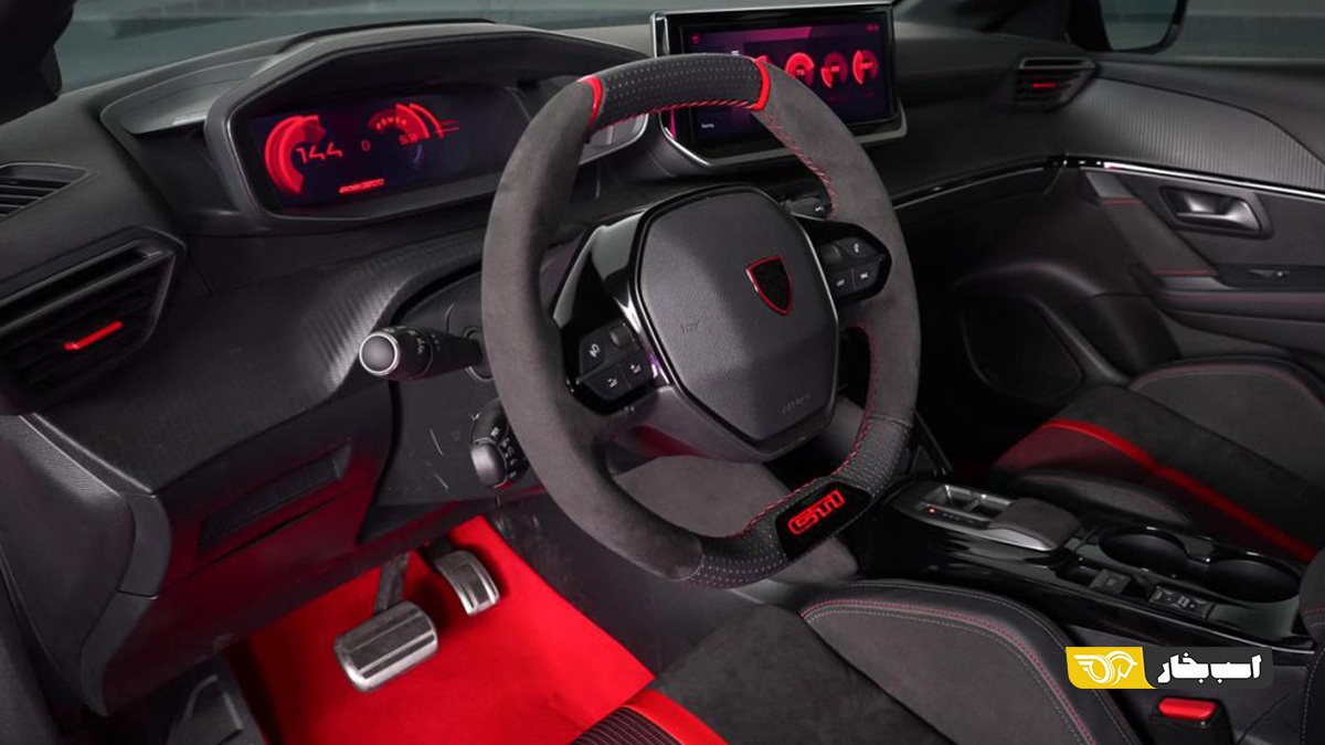 کابین پژو e208 GTi و پژو 205 GTi