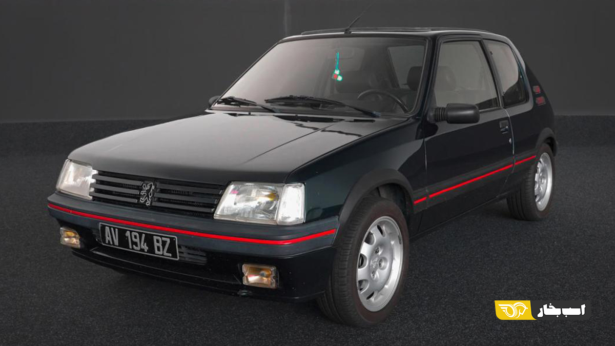 پژو e208 GTi و پژو 205 GTi
