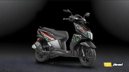 نسخه جدید TVS Ntorq 125 Super Soldier؛ طراحی الهام‌گرفته از دنیای Marvel